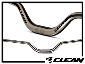 Lenker Clean High Riser Carbon 103mm / 72cm - chrome